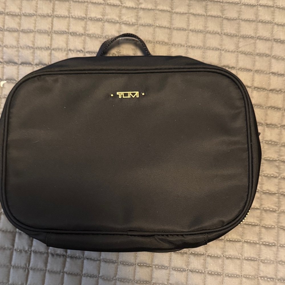 TUMI Black Toiletry Bag for Men